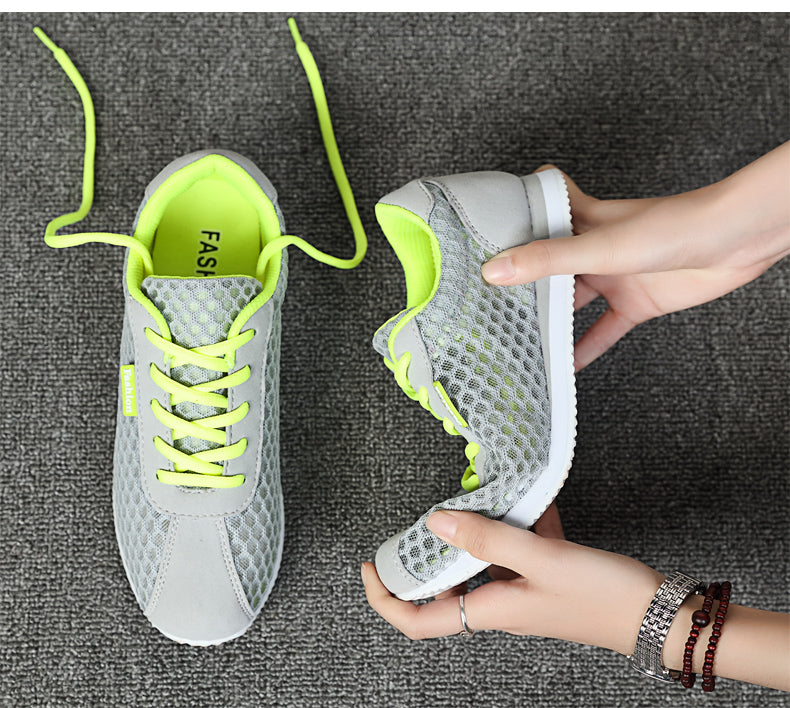 Summer Women's New Mesh Sneakers Breathable