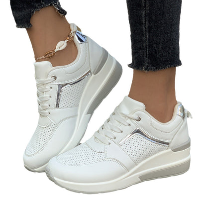 Baskets Compensées Femme – Style Sport & Casual