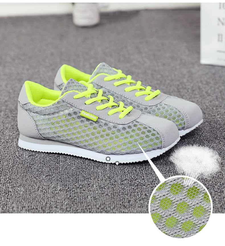 Summer Women's New Mesh Sneakers Breathable