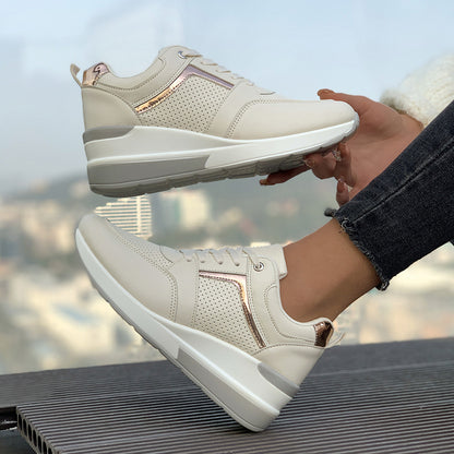 Baskets Compensées Femme – Style Sport & Casual